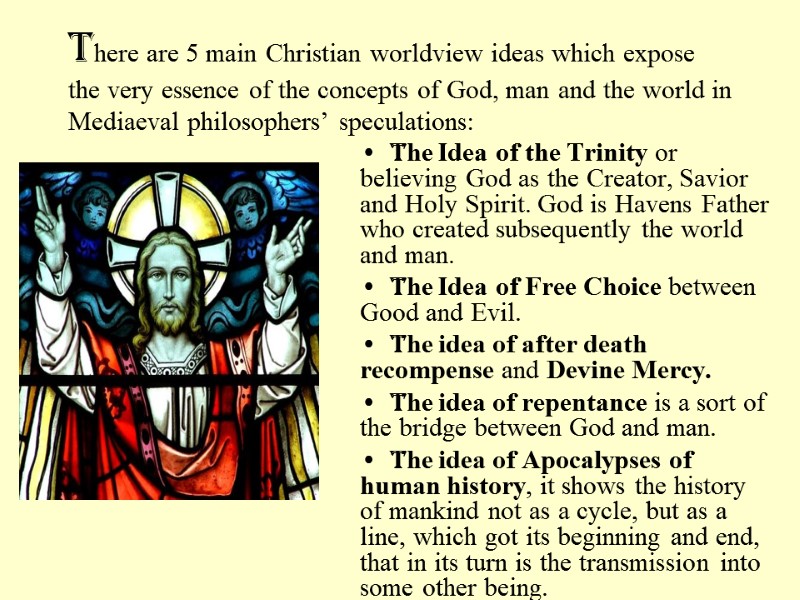 The Idea of the Trinity or believing God as the Creator, Savior and Holy